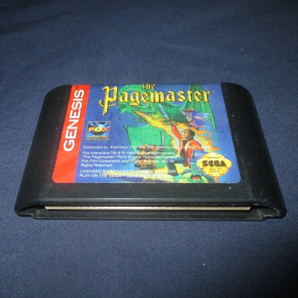 The Pagemaster (Sega Genesis, 1994) - Picture 1 of 3
